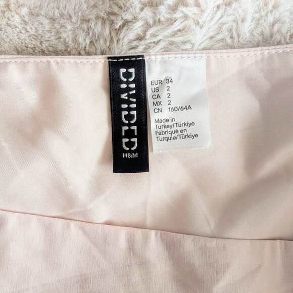 Bubble-Hem Mini Skirt Size 2 | H&M - Picture 6 of 8